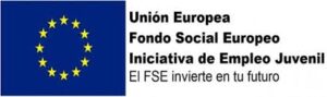Logo del FSE Iniciativa de Empleo Juvenil