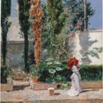 Jardín de la casa de Fortuny-Concurso Pintura Down Madrid -Idilio