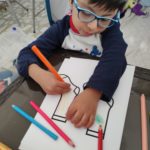 Pintando calcetines desparejados