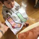 Pintando calcetines desparejados