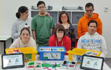 robotica-personas-con-discapacidad-intelectual-down-madrid